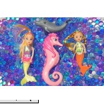 SENSORY4U Dew Drops Ocean Water Beads Mermaid Lagoon Tactile Sensory Toys Bin Kit Mermaids Seahorse and Dolphin Toy Animals Included  B07BS7YMCR